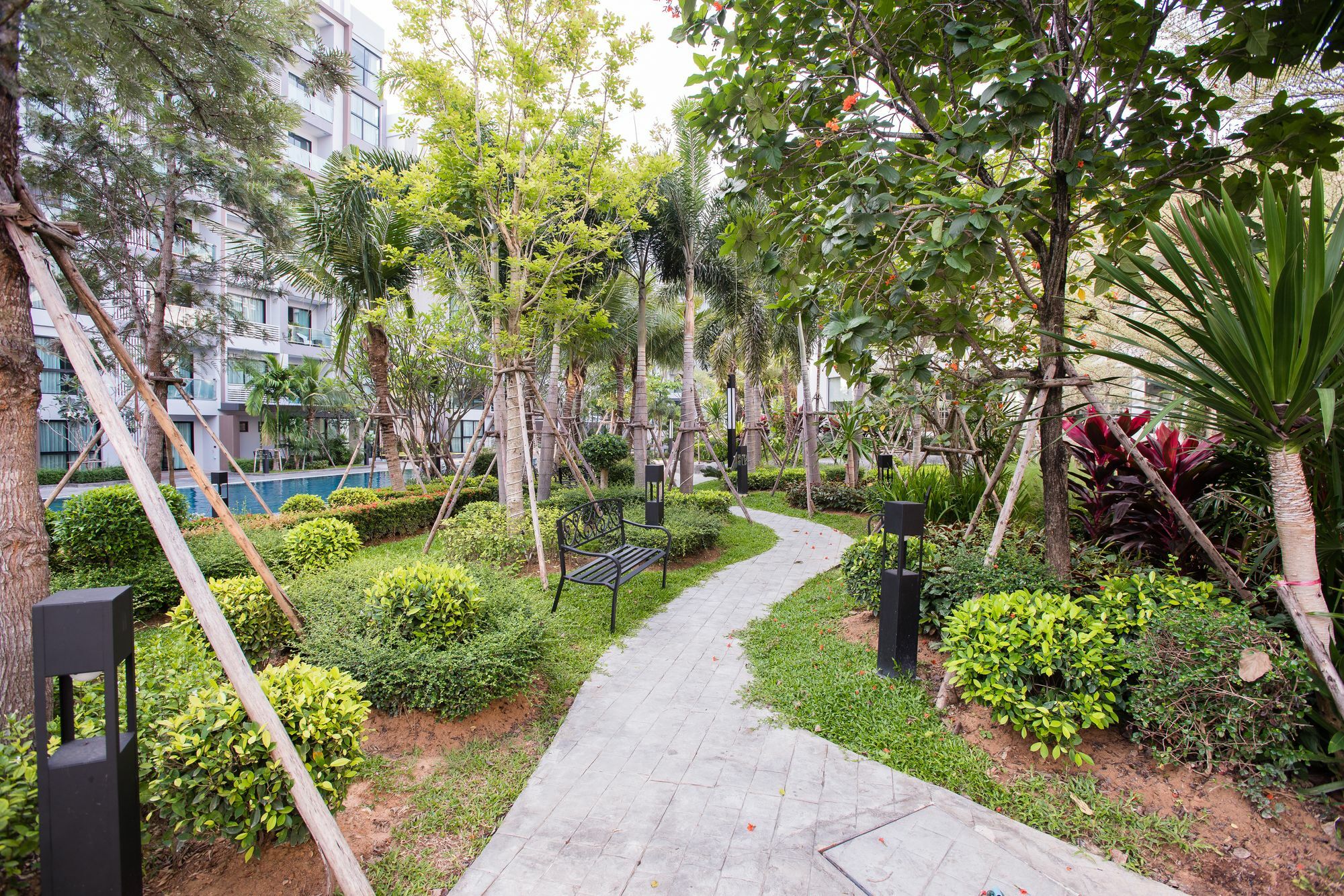 Apartamento Dusit Grand Park Jomtien Exterior foto